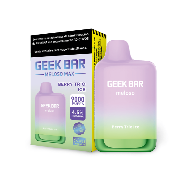 meloso max berry trio ice 9000 puffs