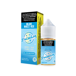 pulseliq blue razz ice salt 30ml