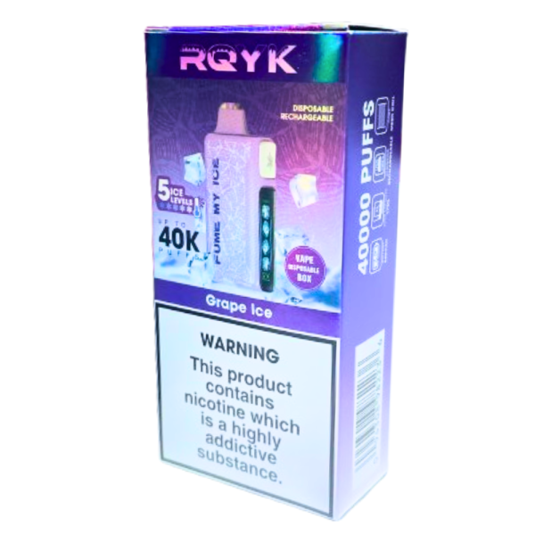 RQYK 40000 Puff – Grape Ice